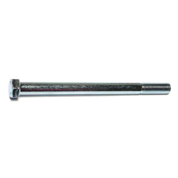Midwest Fastener Grade 5, 7/16"-20 Hex Head Cap Screw, Zinc Plated Steel, 6 in L, 25 PK 00533 - main